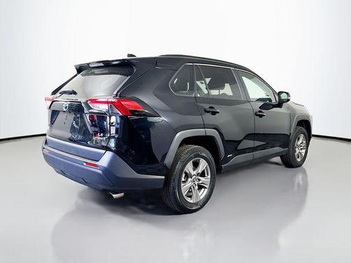 Midnight Black Metallic 2024 Toyota RAV4 Hybrid LE