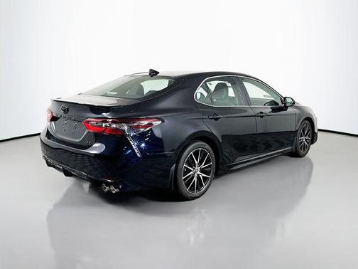Midnight Black Metallic 2023 Toyota Camry SE