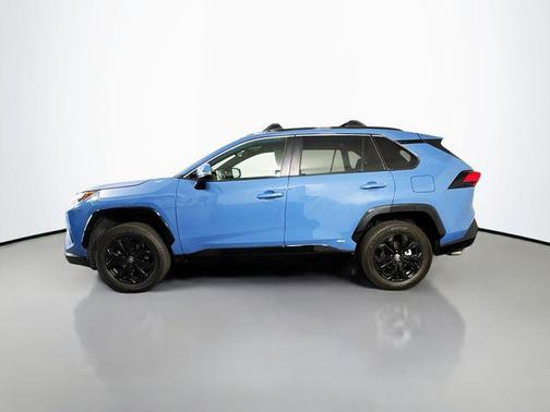 Cavalry Blue 2024 Toyota RAV4 Hybrid SE