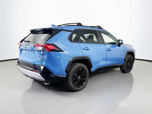 Cavalry Blue 2024 Toyota RAV4 Hybrid SE