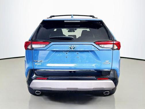 Cavalry Blue 2024 Toyota RAV4 Hybrid SE