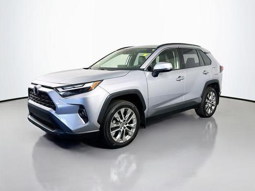 Silver Sky Metallic 2022 Toyota RAV4 XLE Premium