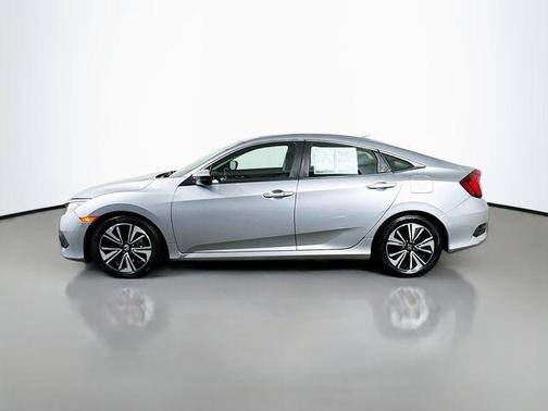 Silver 2017 Honda Civic EX-L