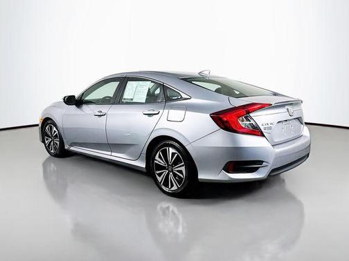 Silver 2017 Honda Civic EX-L