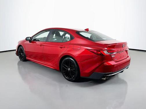 Supersonic Red 2025 Toyota Camry SE