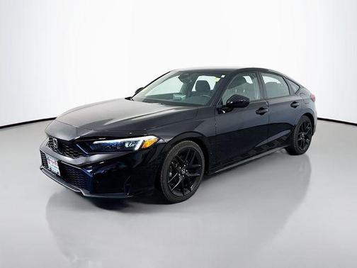 Crystal Black Pearl 2025 Honda Civic Sport