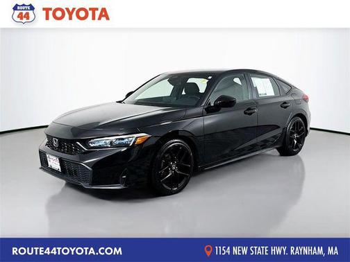 Crystal Black Pearl 2025 Honda Civic Sport