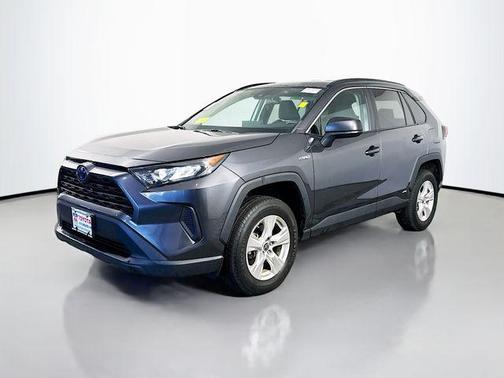Magnetic Gray Metallic 2021 Toyota RAV4 Hybrid LE