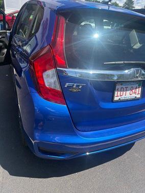 Aegean Blue Metallic 2019 Honda Fit EX