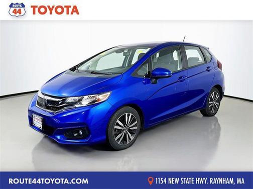 Aegean Blue Metallic 2019 Honda Fit EX