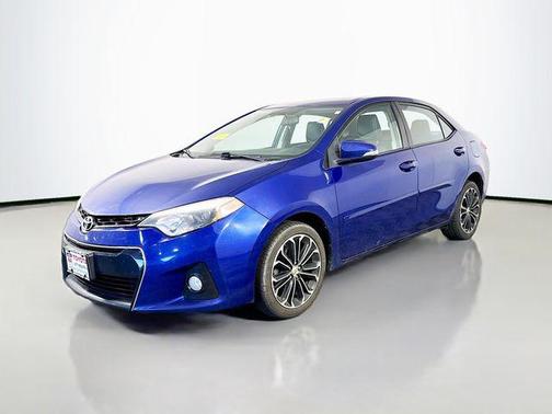 Blue Crush Metallic 2015 Toyota Corolla S Plus