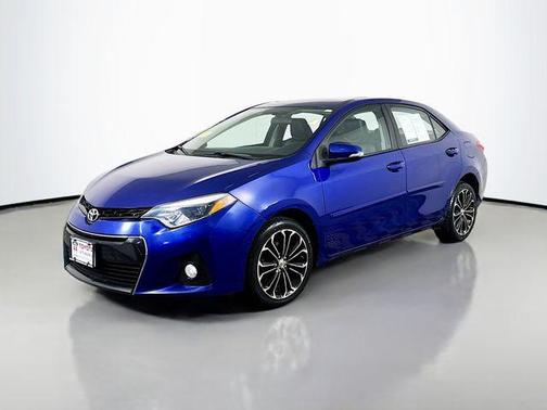 Blue Crush Metallic 2015 Toyota Corolla S Plus