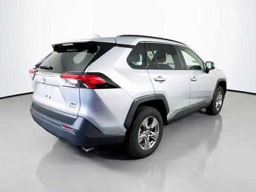 Silver Sky Metallic 2025 Toyota RAV4 Hybrid XLE