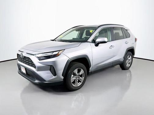 Silver Sky Metallic 2025 Toyota RAV4 Hybrid XLE