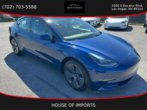Blue 2023 Tesla Model 3 Base