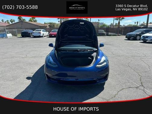 Blue 2023 Tesla Model 3 Base