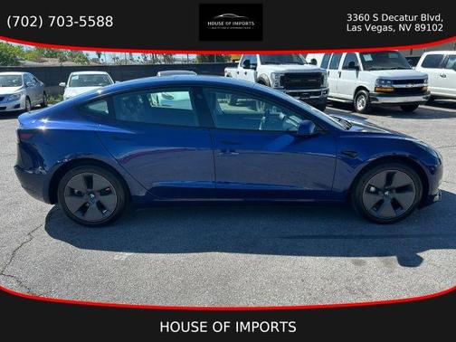Blue 2023 Tesla Model 3 Base