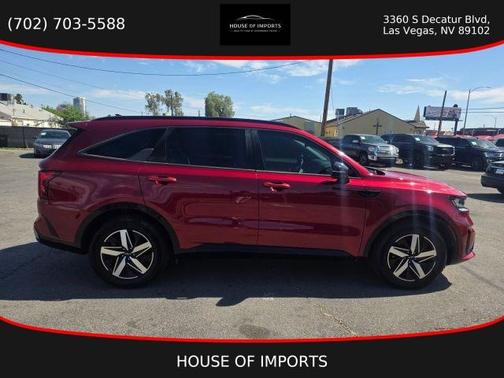 Red 2023 Kia Sorento EX