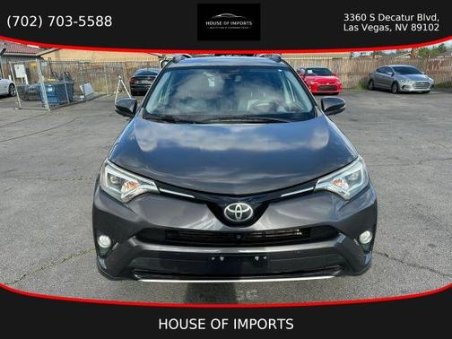 Gray 2017 Toyota RAV4 Platinum