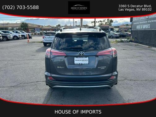 Gray 2017 Toyota RAV4 Platinum