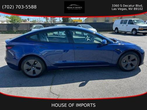 Blue 2023 Tesla Model 3 Base