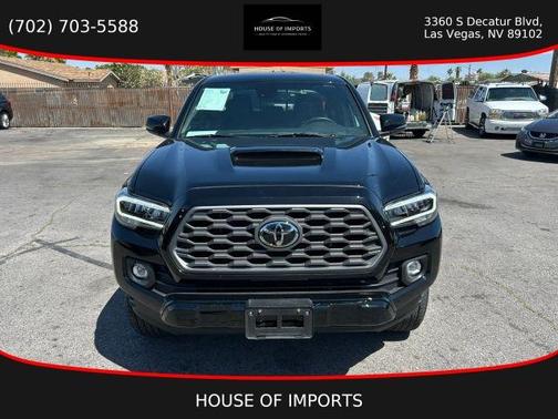 Black 2021 Toyota Tacoma TRD Sport