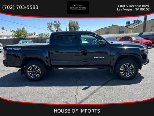 Black 2021 Toyota Tacoma TRD Sport