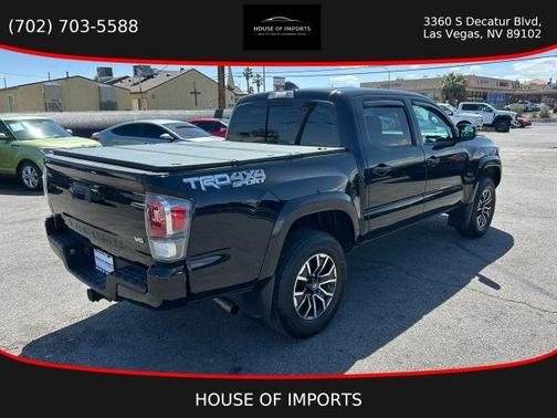 Black 2021 Toyota Tacoma TRD Sport