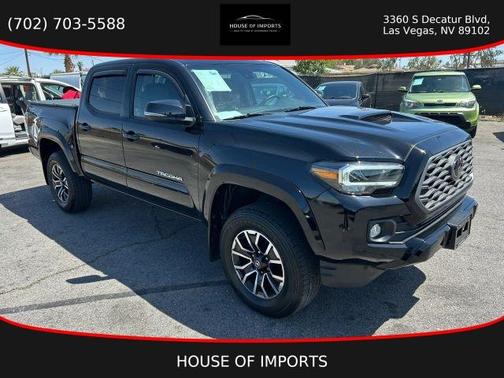 Black 2021 Toyota Tacoma TRD Sport
