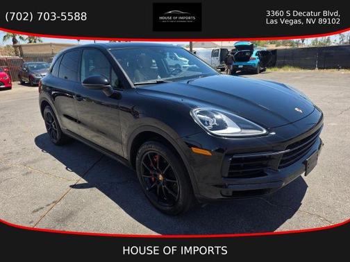 Black 2021 Porsche Cayenne Base