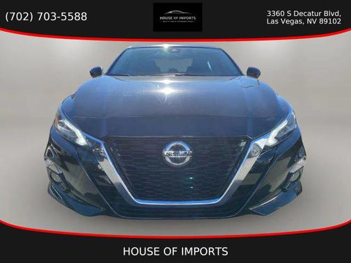 Black 2022 Nissan Altima 2.5 SR