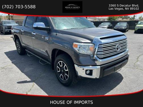 Gray 2015 Toyota Tundra Limited