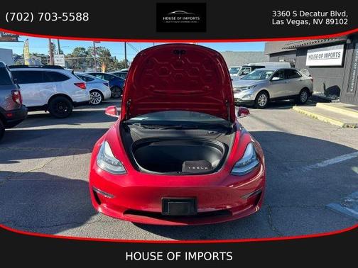 Red Multi 2019 Tesla Model 3 Long Range