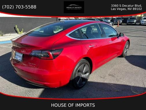 Red Multi 2019 Tesla Model 3 Long Range