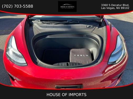 Red Multi 2019 Tesla Model 3 Long Range