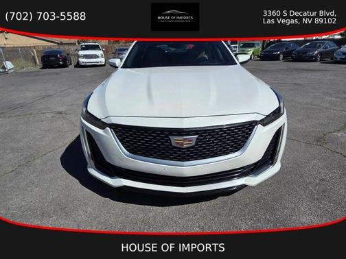White 2020 Cadillac CT5 Premium Luxury AWD