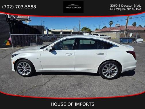 White 2020 Cadillac CT5 Premium Luxury AWD