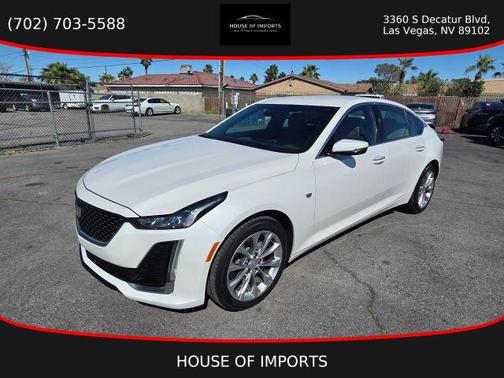 White 2020 Cadillac CT5 Premium Luxury AWD