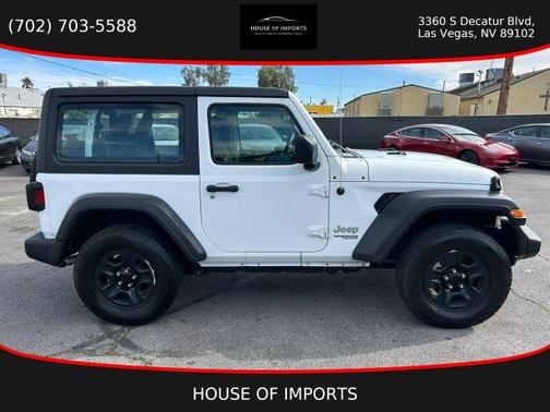 White 2018 Jeep Wrangler Sport