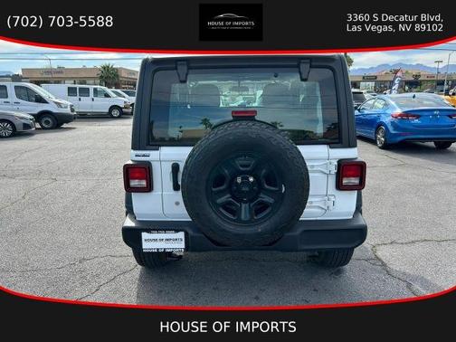 White 2018 Jeep Wrangler Sport