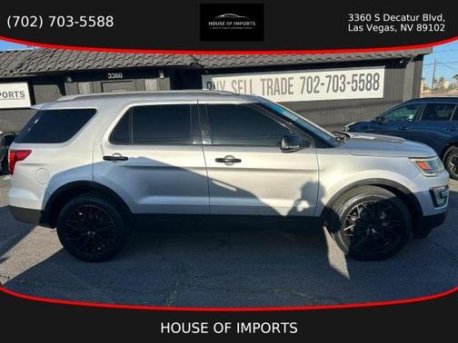 Silver 2016 Ford Explorer Sport
