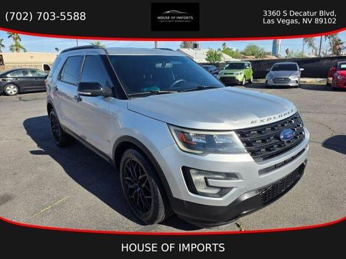 Silver 2016 Ford Explorer Sport