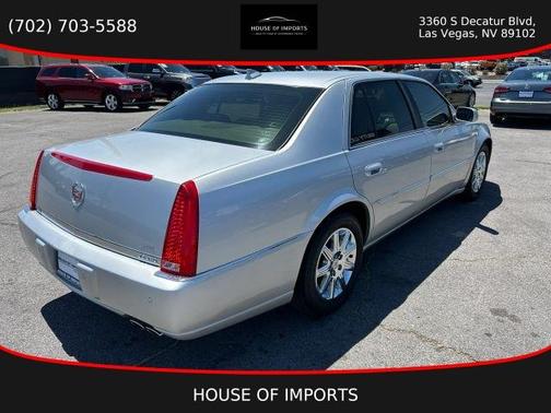 Silver 2011 Cadillac DTS