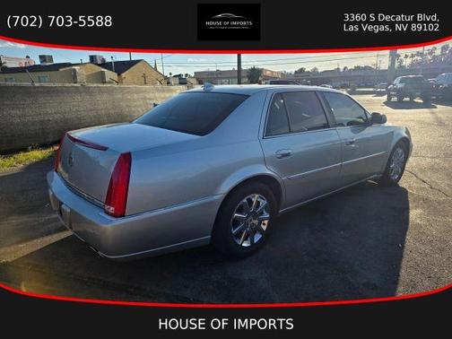 Silver 2011 Cadillac DTS