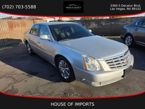 Silver 2011 Cadillac DTS