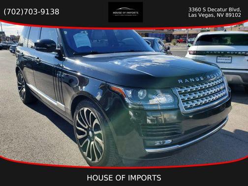 2017 Land Rover Range Rover 5.0L Supercharged