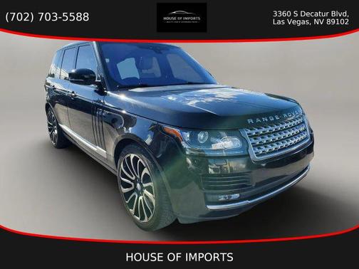 2017 Land Rover Range Rover 5.0L Supercharged