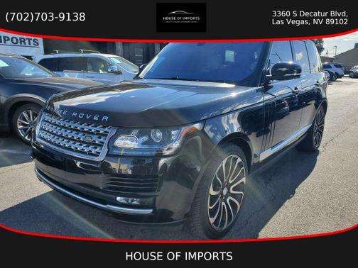 2017 Land Rover Range Rover 5.0L Supercharged
