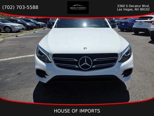 White 2019 Mercedes-Benz GLC 300 Base 4MATIC