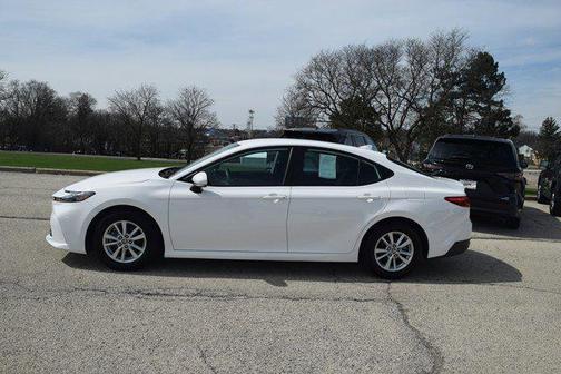 White 2025 Toyota Camry LE